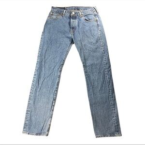Levis 501 Jeans Mens 30x32 Blue Button Fly Casual Classic American Western